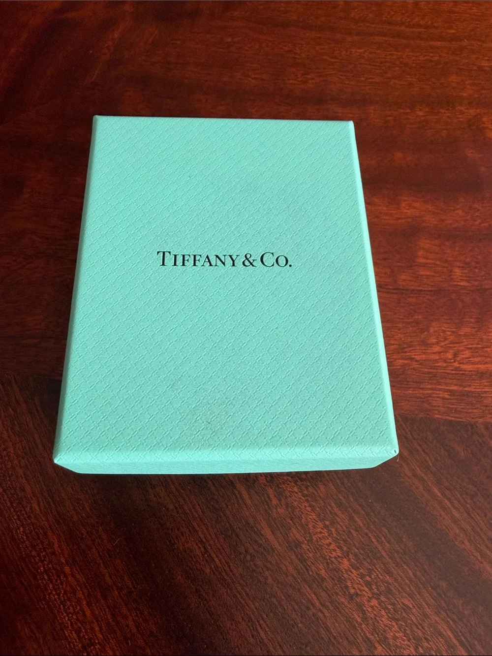 Tiffany & Co. Men's Jewelry Boxes in Signature Robin's-Egg Blue and Black case